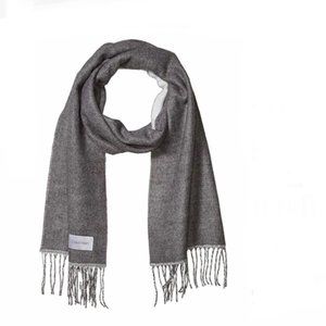 Calvin Klein Unisex Faced DBL Patch Woven Scarf